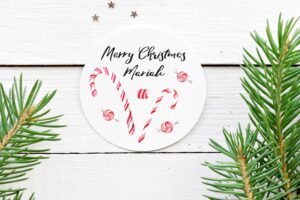 holiday sticker labels gift set