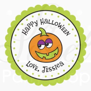 Halloween Party Favor Sticker Set