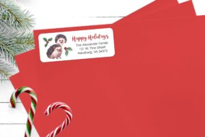 Holiday Address Labels and Seals Set