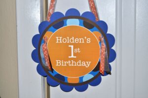 Birthday Party Sticker Set