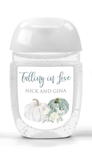hand sanitizer labels set of 30