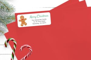 Christmas Address Labels and Seals Set