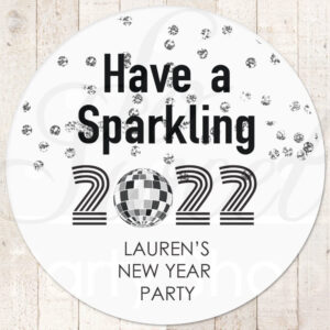 New Year's Eve Confetti Sticker Set