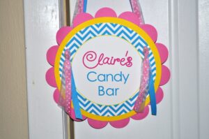 Birthday Party Favor Stickers Set