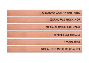 Personalized Woodworker Gift Set