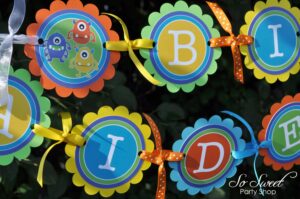 Monster Theme Beverage Labels Set of 10