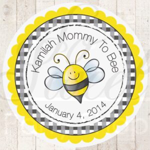 Baby Shower Favor Sticker Labels