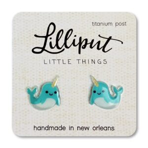 Colorful novelty earrings