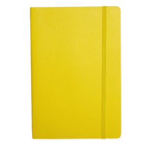 Softcover Medium Notebook A5 Yellow Dotted