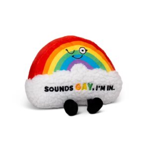 rainbow sounds plushie