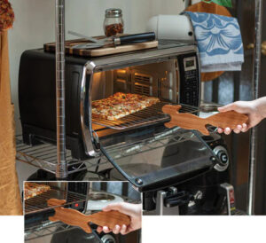 wooden kitchen helper