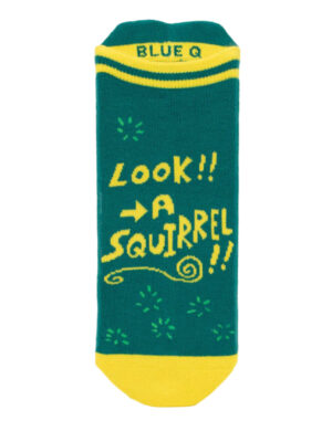 squirrel design athletic socks