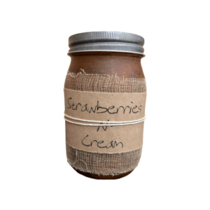 Strawberry Cream Scented Candle