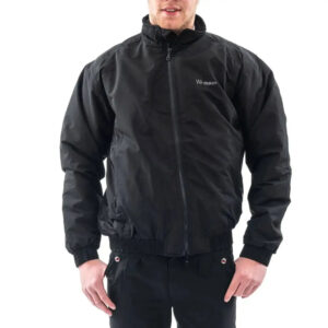Whitaker Rastrick Reflective Unisex Smug Jacket Black