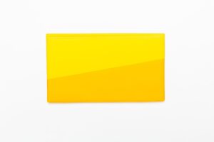 yellow envelope-style pouch