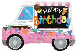 Birthday Truck Foil Balloon 26 Inches