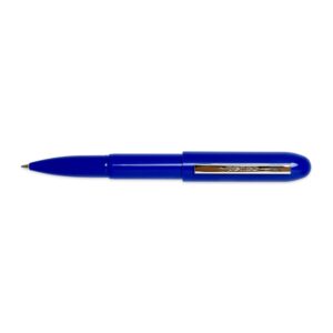 bullet ballpoint pen light blue