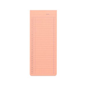 monthly sticky memo pad