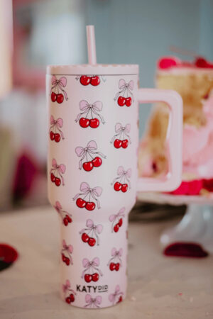 40 oz bow tumbler