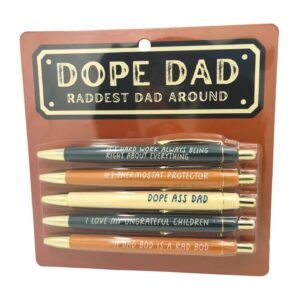 Black Ink Pen Set