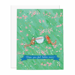 Comfort Chipmunks Card