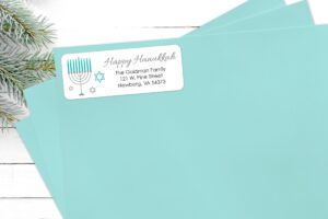 Holiday Address Labels Set of 60