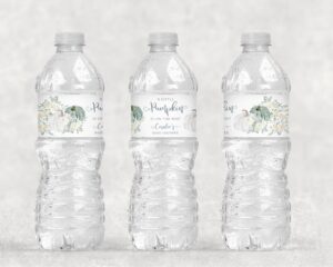 Fall Baby Shower Water Bottle Labels Set of 10