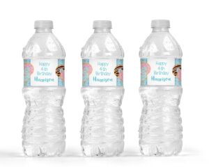 Birthday Water Bottle Labels Set of 10