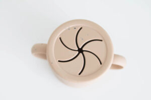 Silicone Toddler Snack Cup Speckled